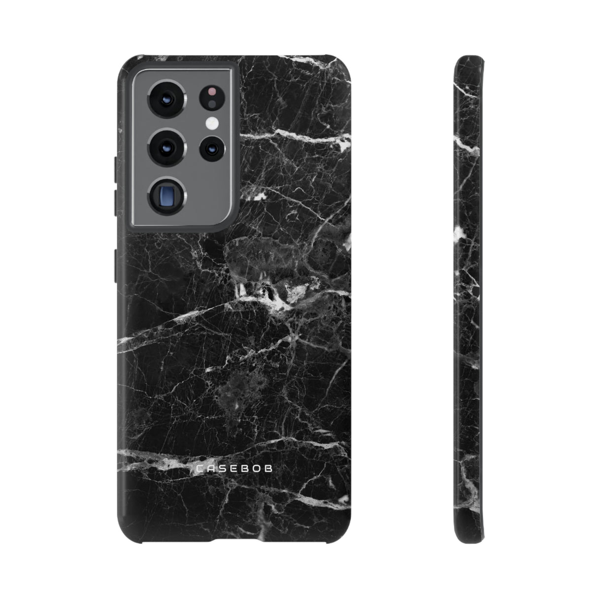 Black Marble - Protective Phone Case