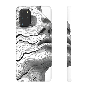 Topographic Serenity | Slim Phone Case for Samsung