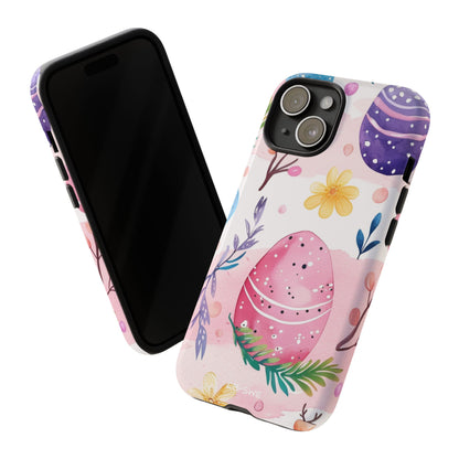 Easter Eggs Blooming - iPhone Case