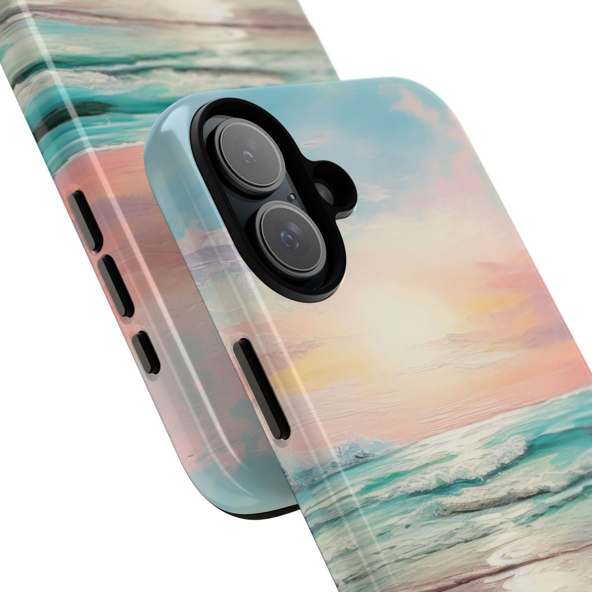 Waves Glistening Softly - iPhone Case