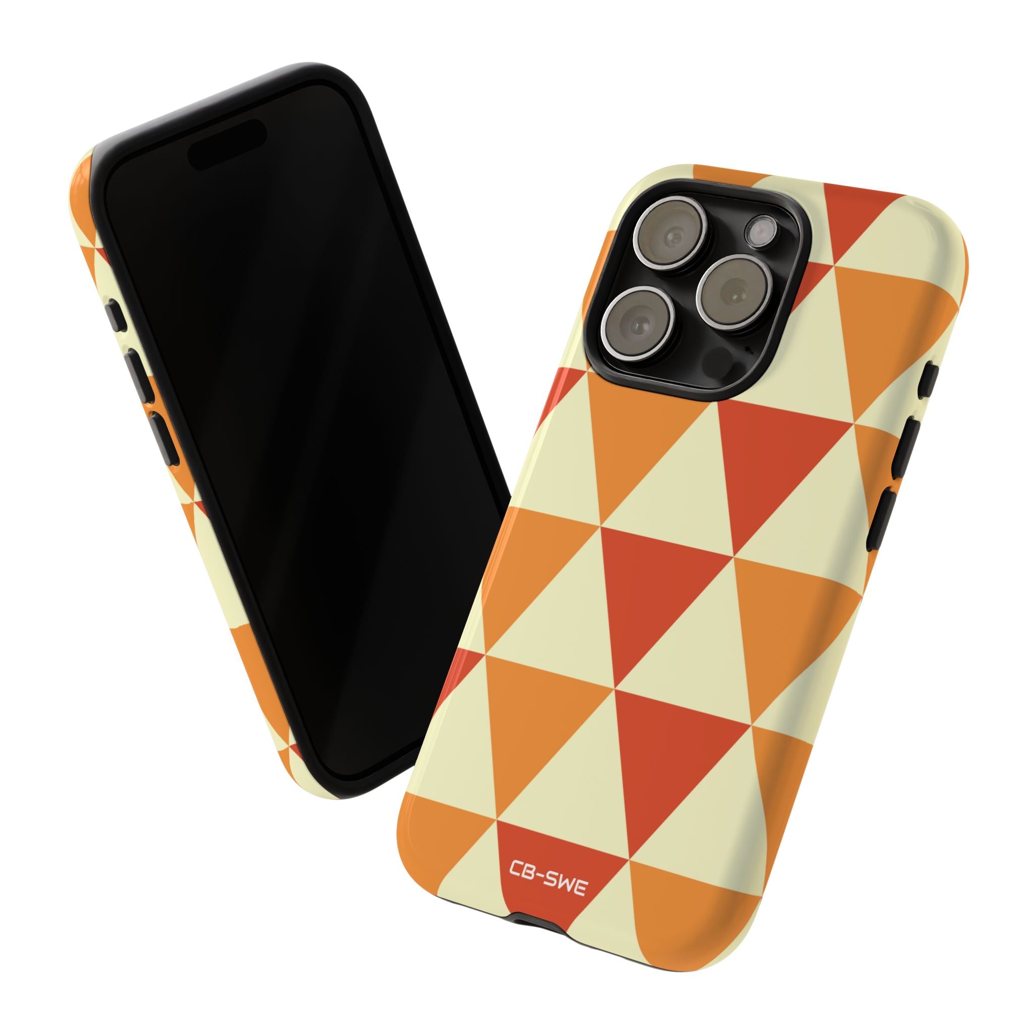 Autumn Triangles Dance - iPhone Case