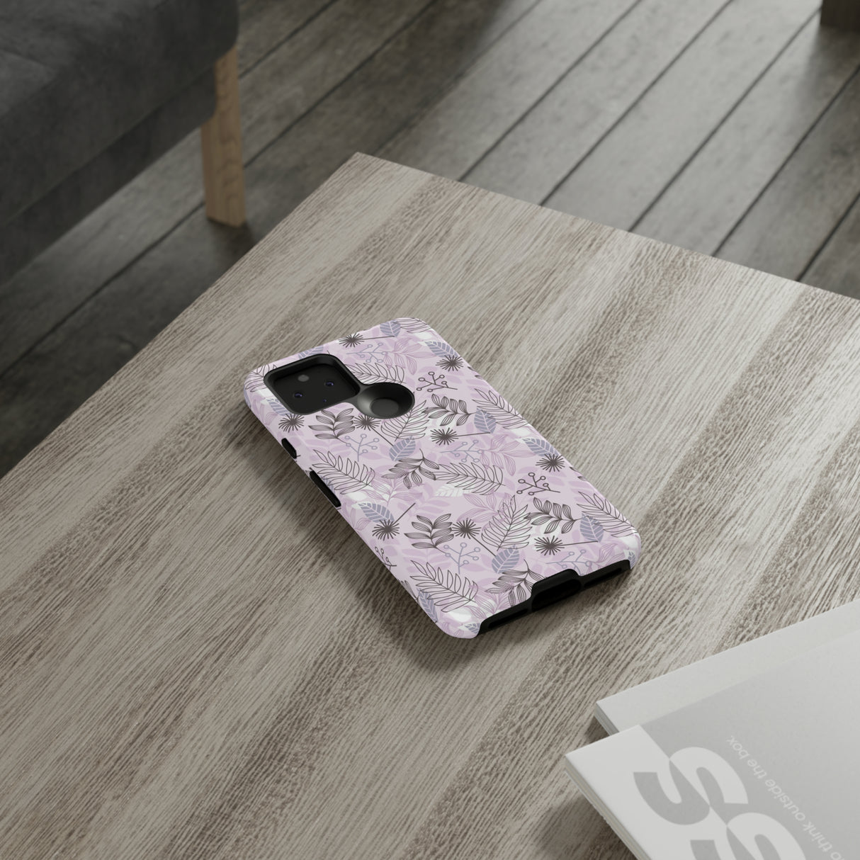 Purple Leaf - Protective Phone Case