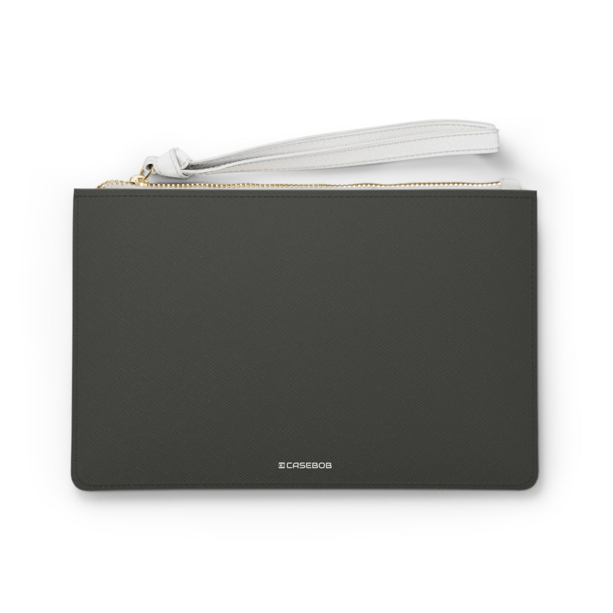 Schwarze olivgrüne Clutch 