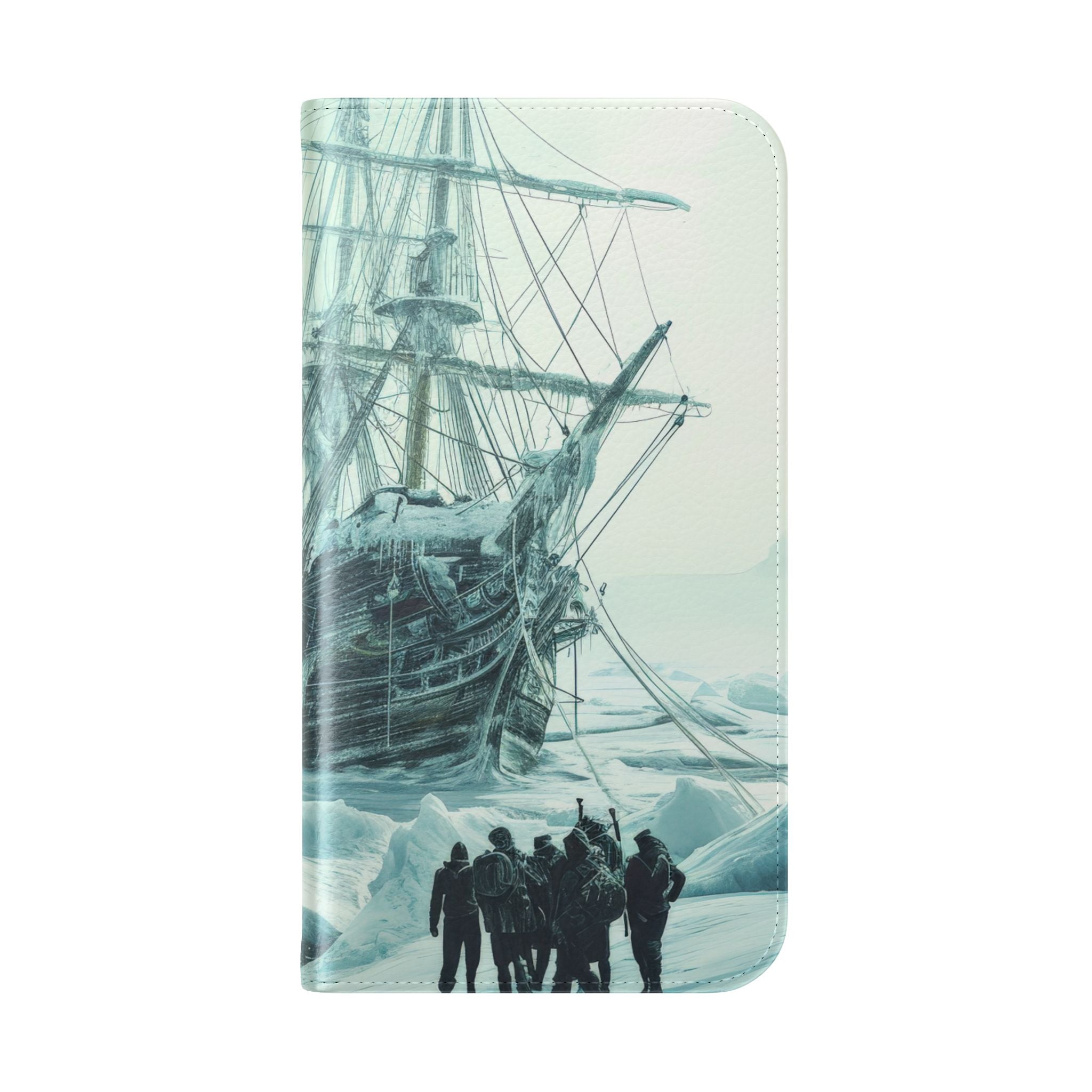 Iced Galleon - iPhone 16  Case - Wallet