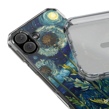 Dandelions Under Starlight iPhone Case - Impact