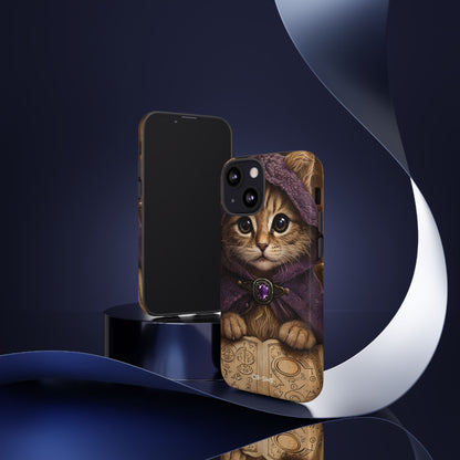 Mystical Wizard Cat - iPhone Case
