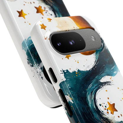 Celestial Waves Dance - Google Pixel Case