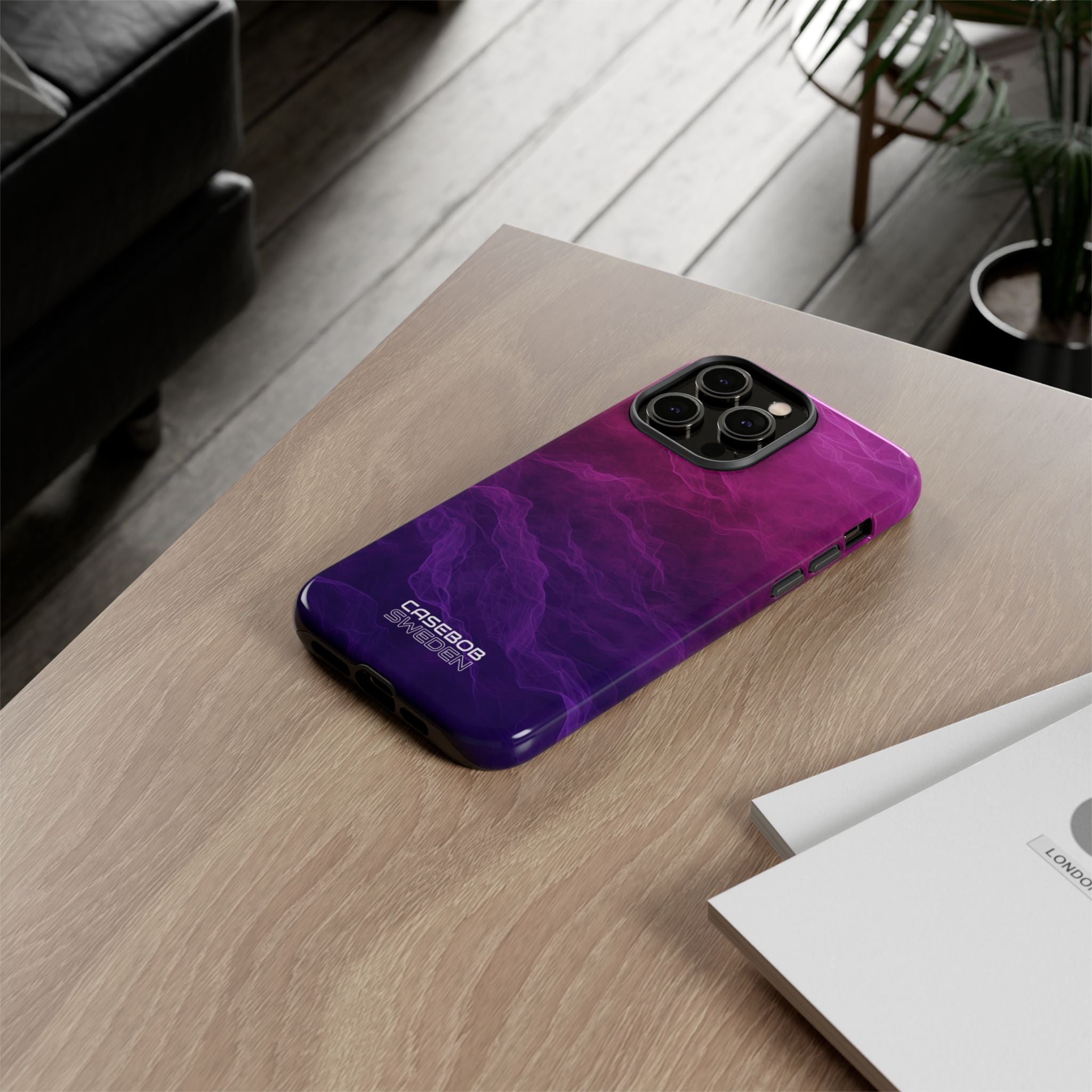 Violet Dream Currents iPhone 14 - Tough
