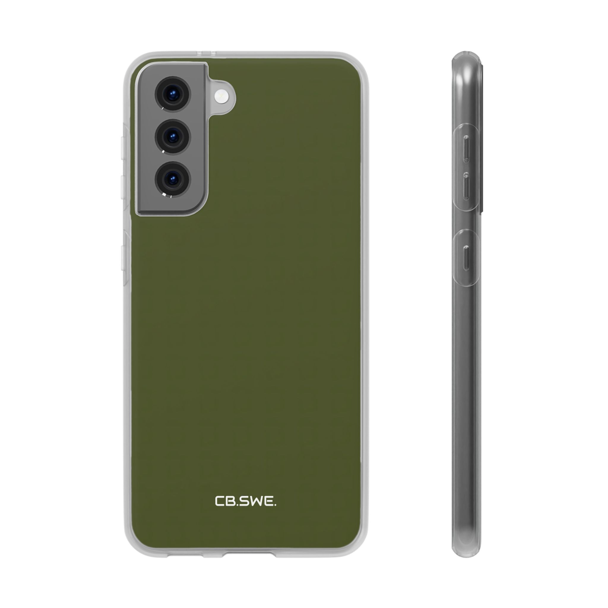 Armeegrüne Samsung-Hülle - Flexi