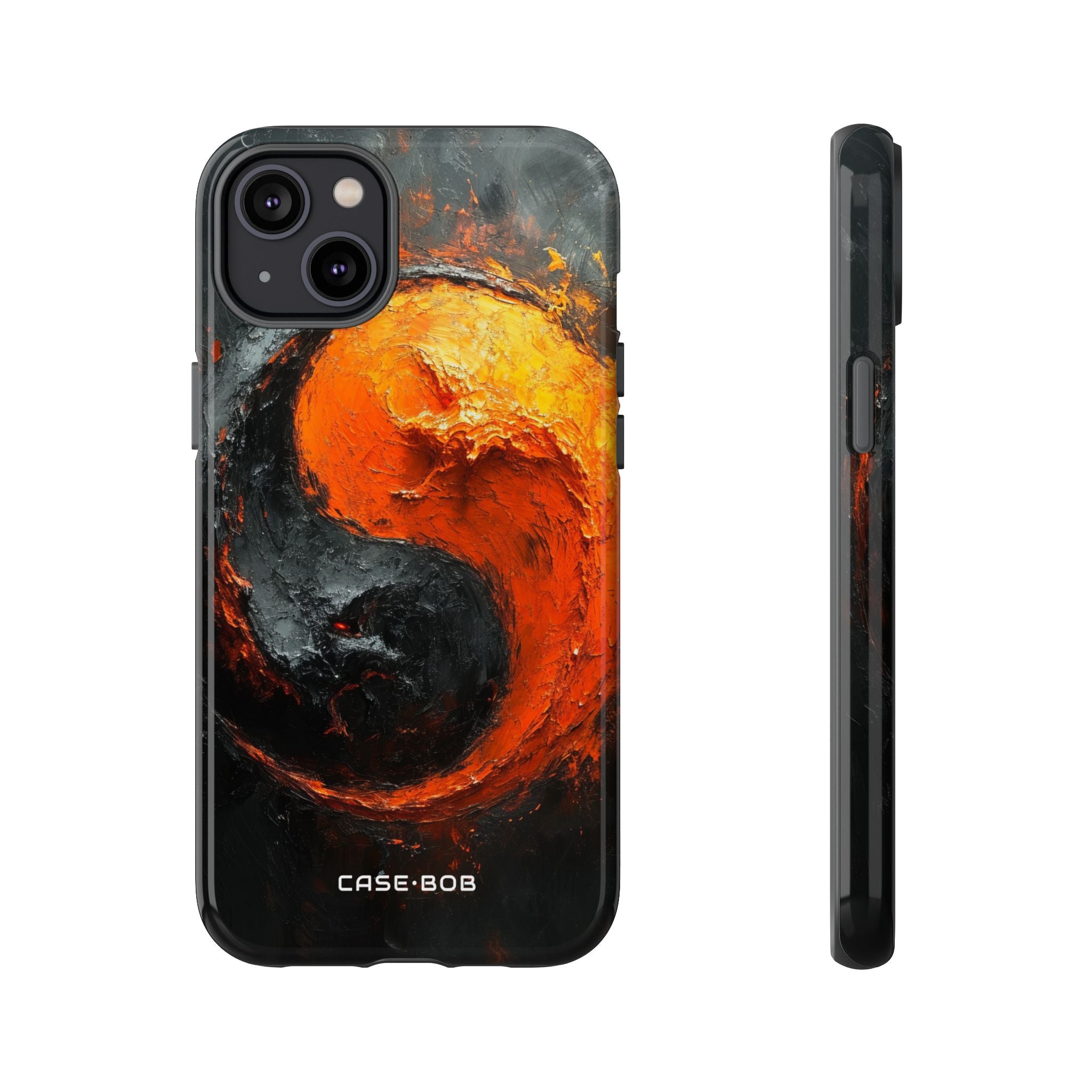 Molten Yin-Yang iPhone 14 Plus Case - Tough