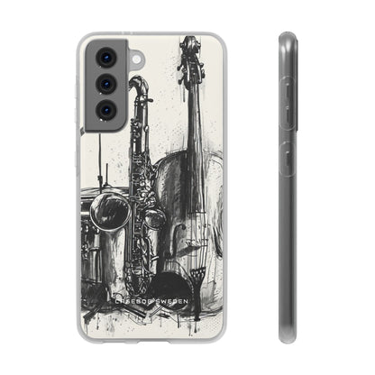 Jazz Instrument Line Symphony Samsung S21 - Flexi Phone Case