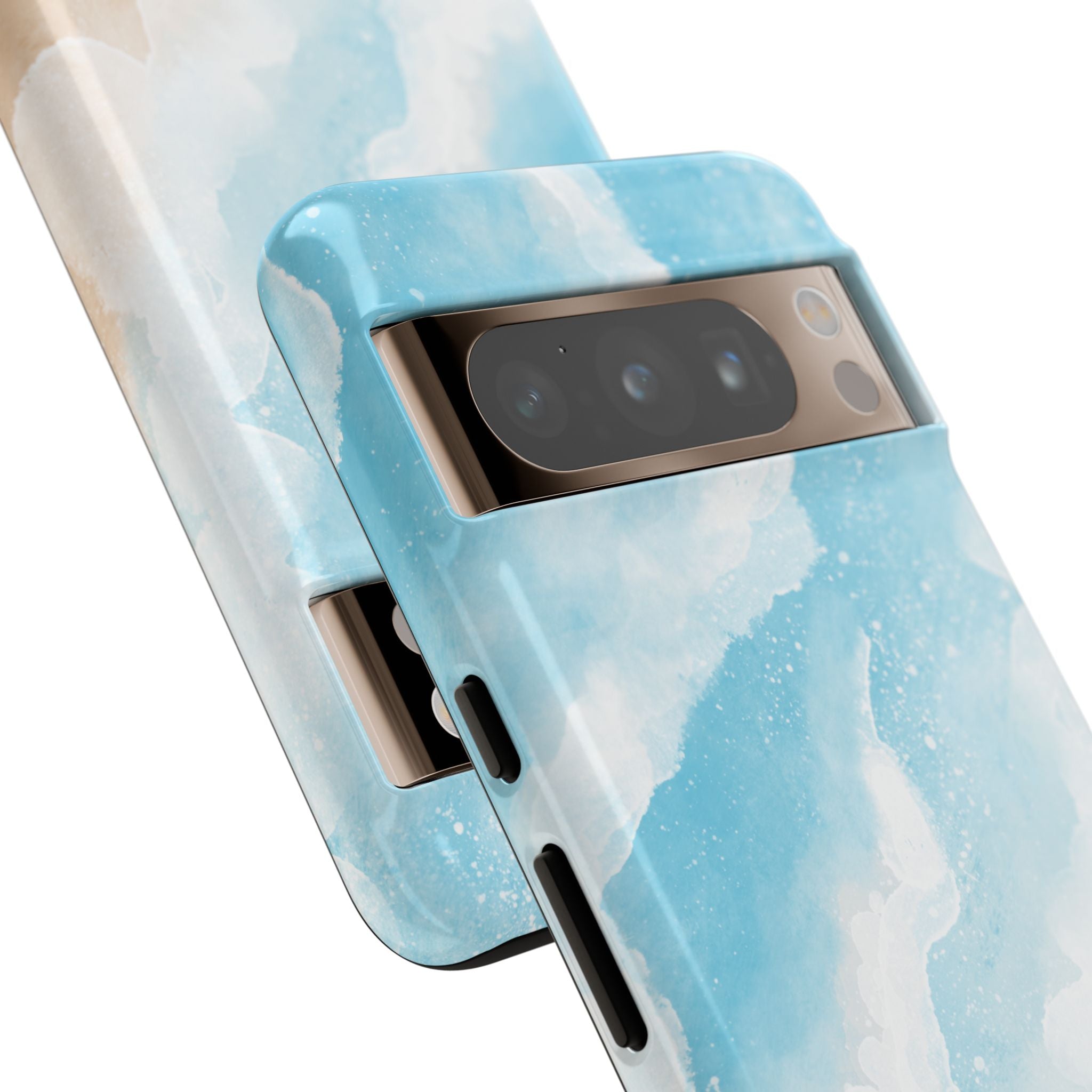 Serene Coastal Whispers - Google Pixel Case