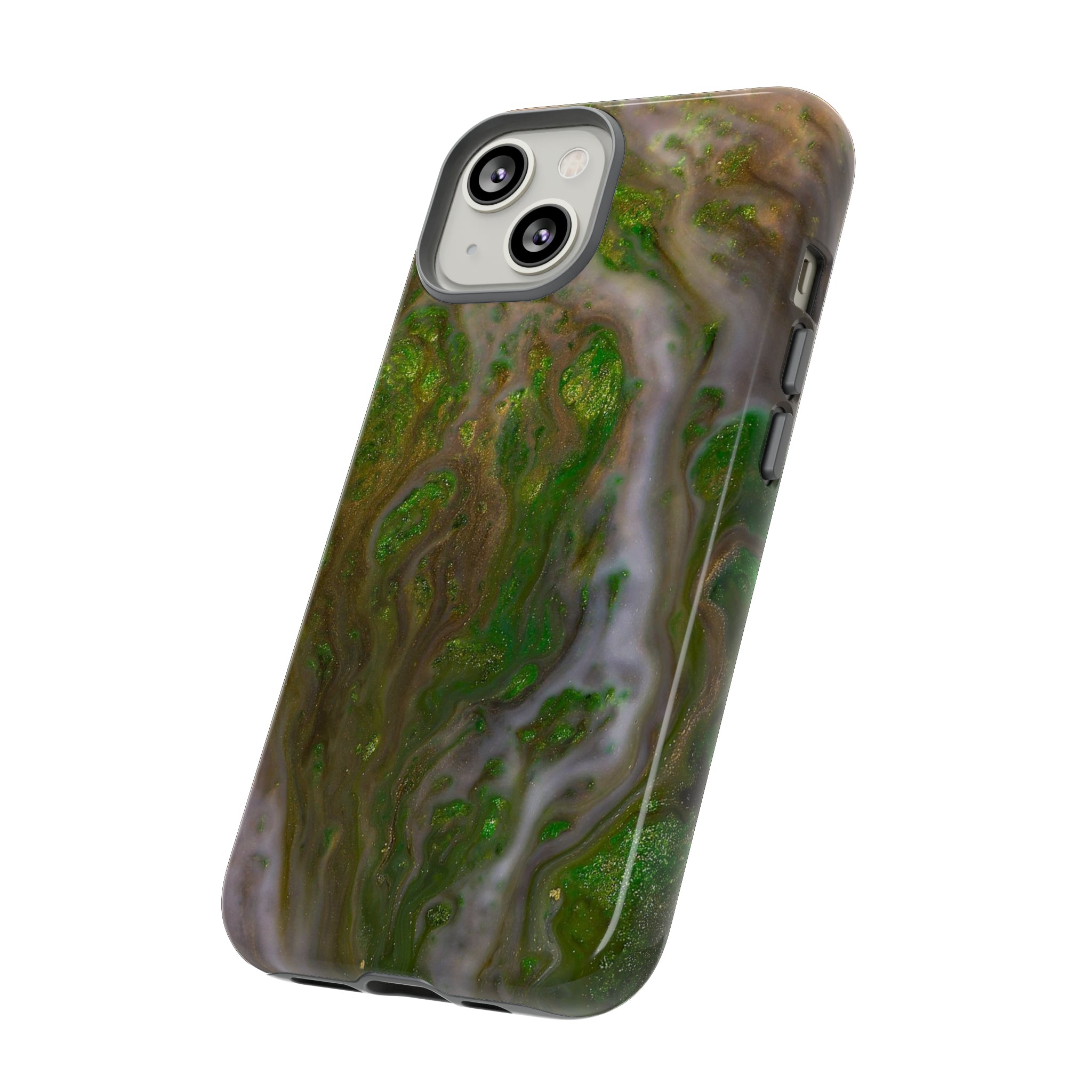 Smaragd Ink Art - Protective Phone Case