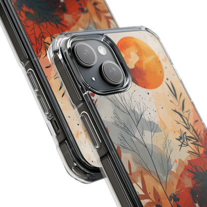 Orange Solstice iPhone 15 Plus Case - Impact