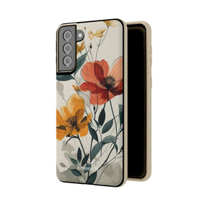 Serene Floral Harmony | Biodegradable Phone Case