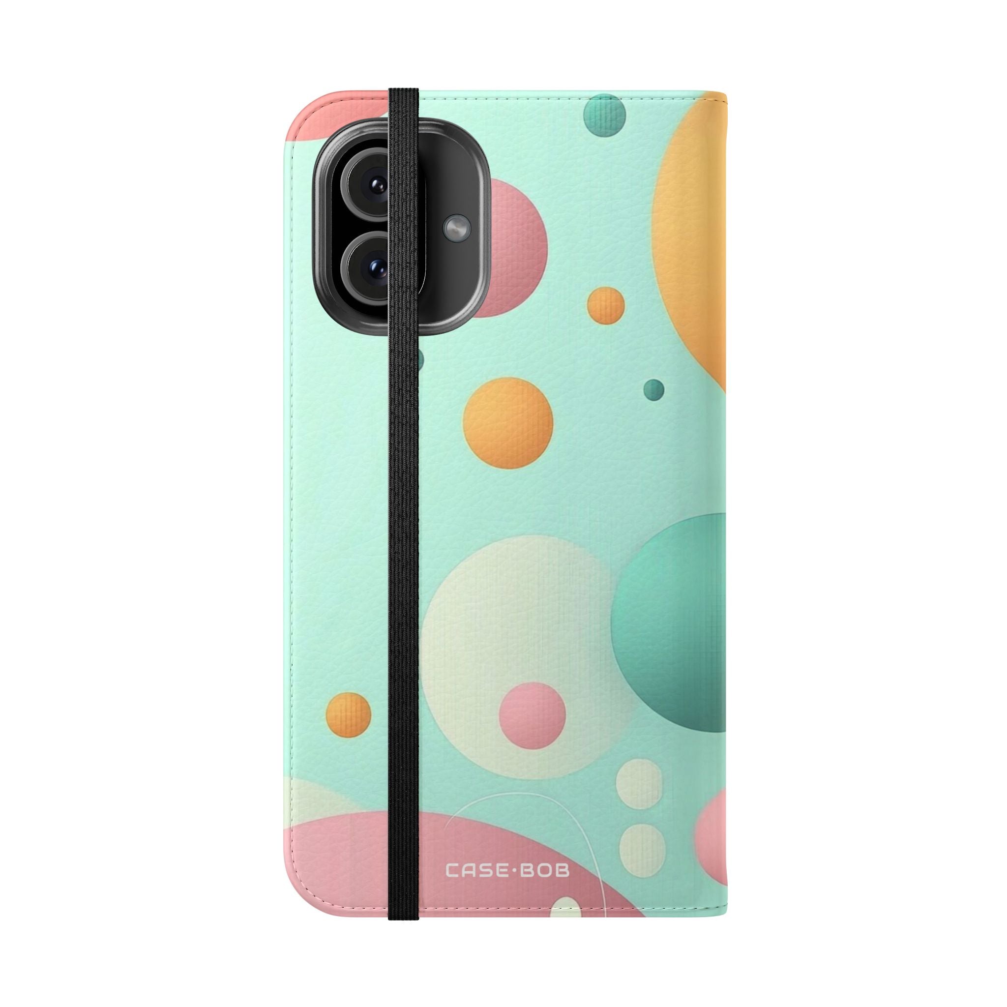 Pastel Circles Flow - iPhone 16 Plus Case - Wallet