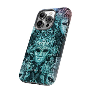 Venetian Mask Pastel Elegance - Protective Phone Case