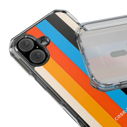 Vivid Stripe Harmony iPhone 16 Case - Impact