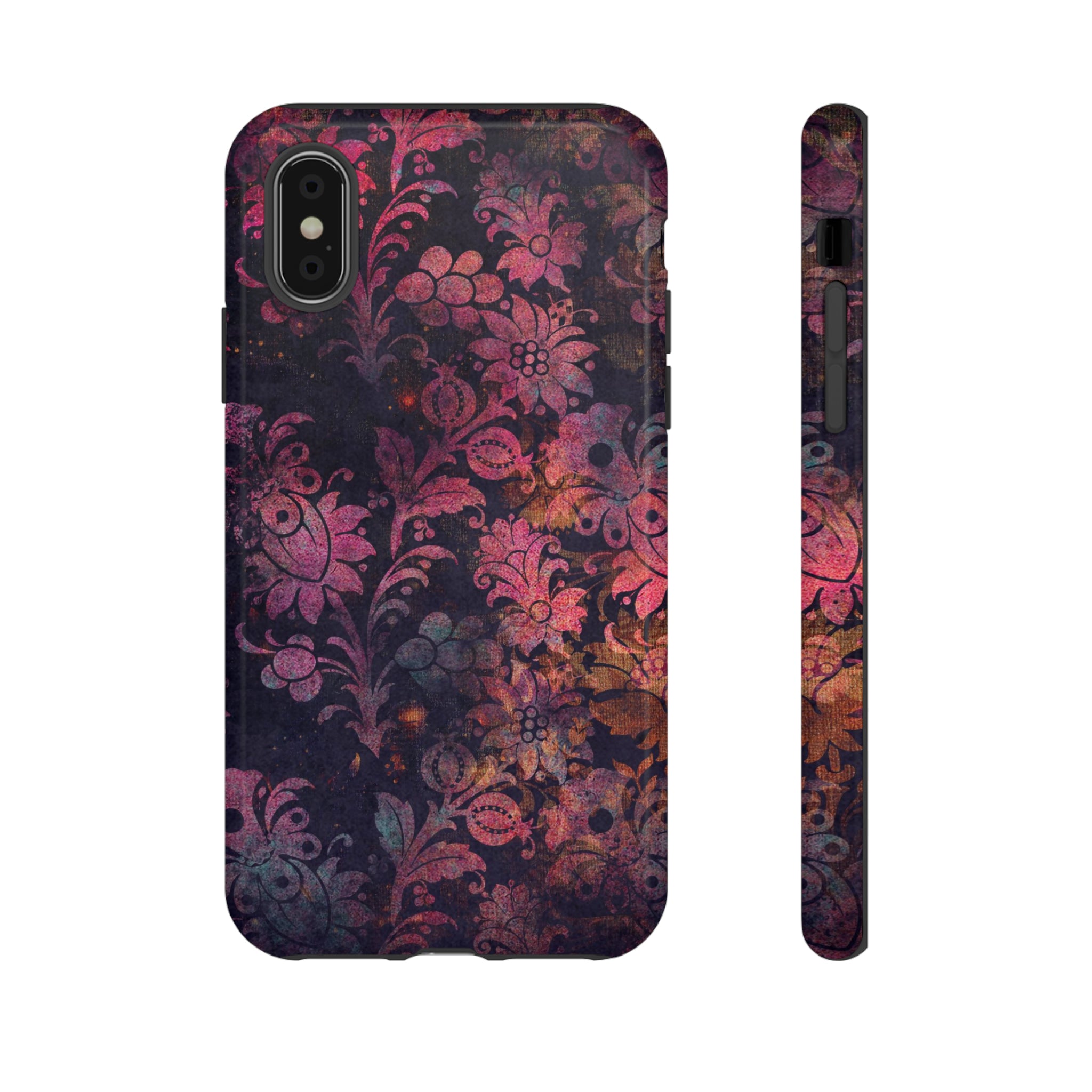 Grungepa Gothic Flower - Protective Phone Case