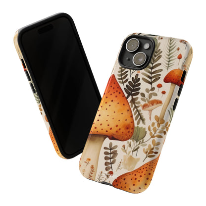 Mushrooms Sprout Cheerfully - iPhone Case