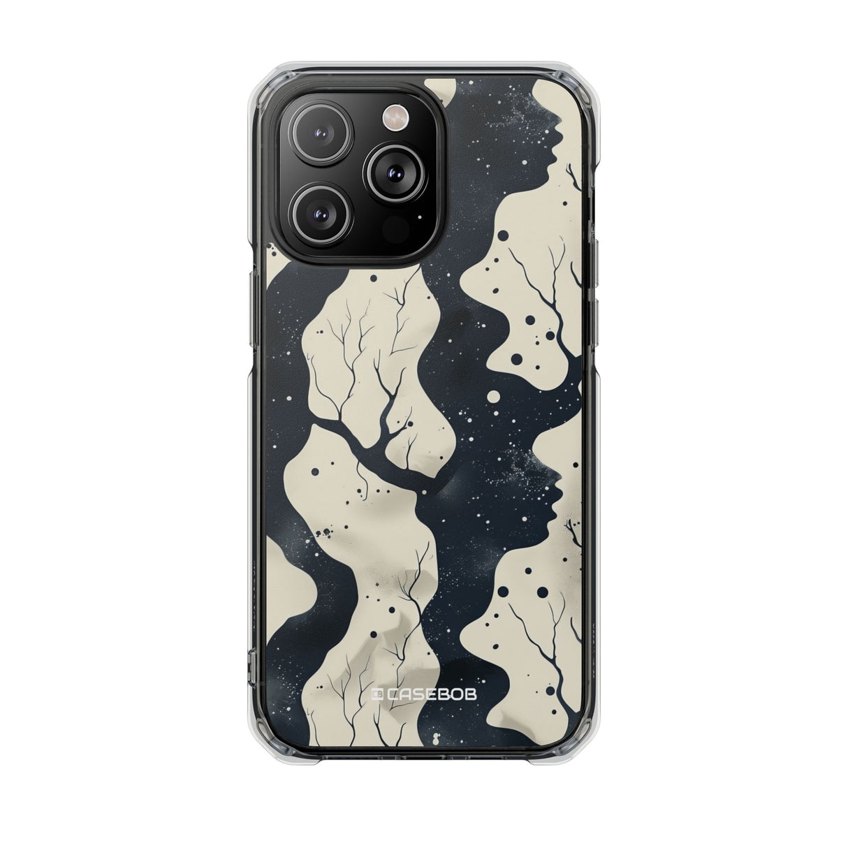 Nature's Silhouettes - Phone Case for iPhone (Clear Impact - Magnetic)