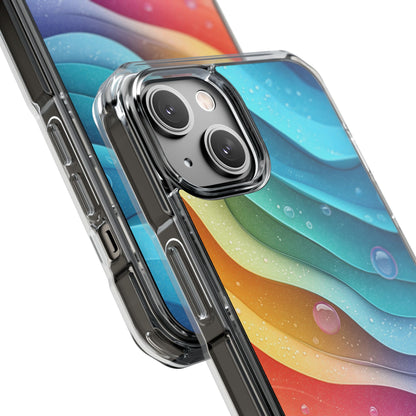 Waves Dance Playfully iPhone Case - Impact