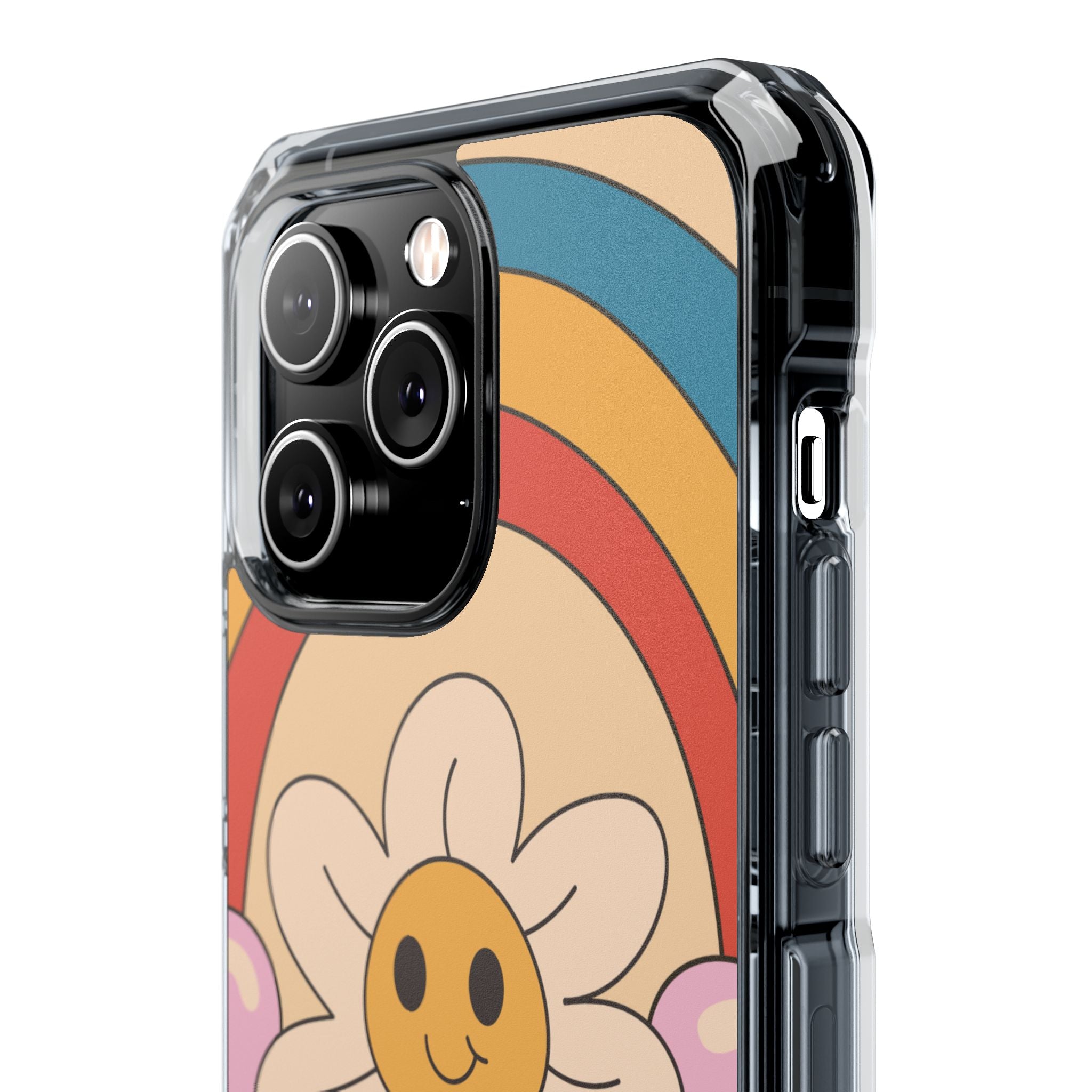 Joyful Retro Bloom iPhone Case - Impact