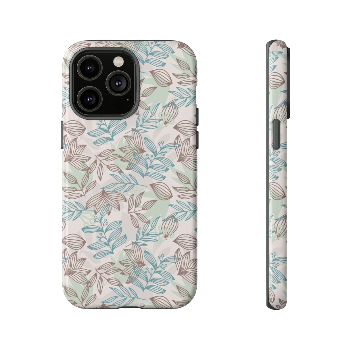 Minty Leaf - Protective Phone Case