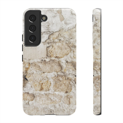 CASEBOB Phone Case Samsung Galaxy S22 / Glossy Abstract Brick Samsung Case (Protective)