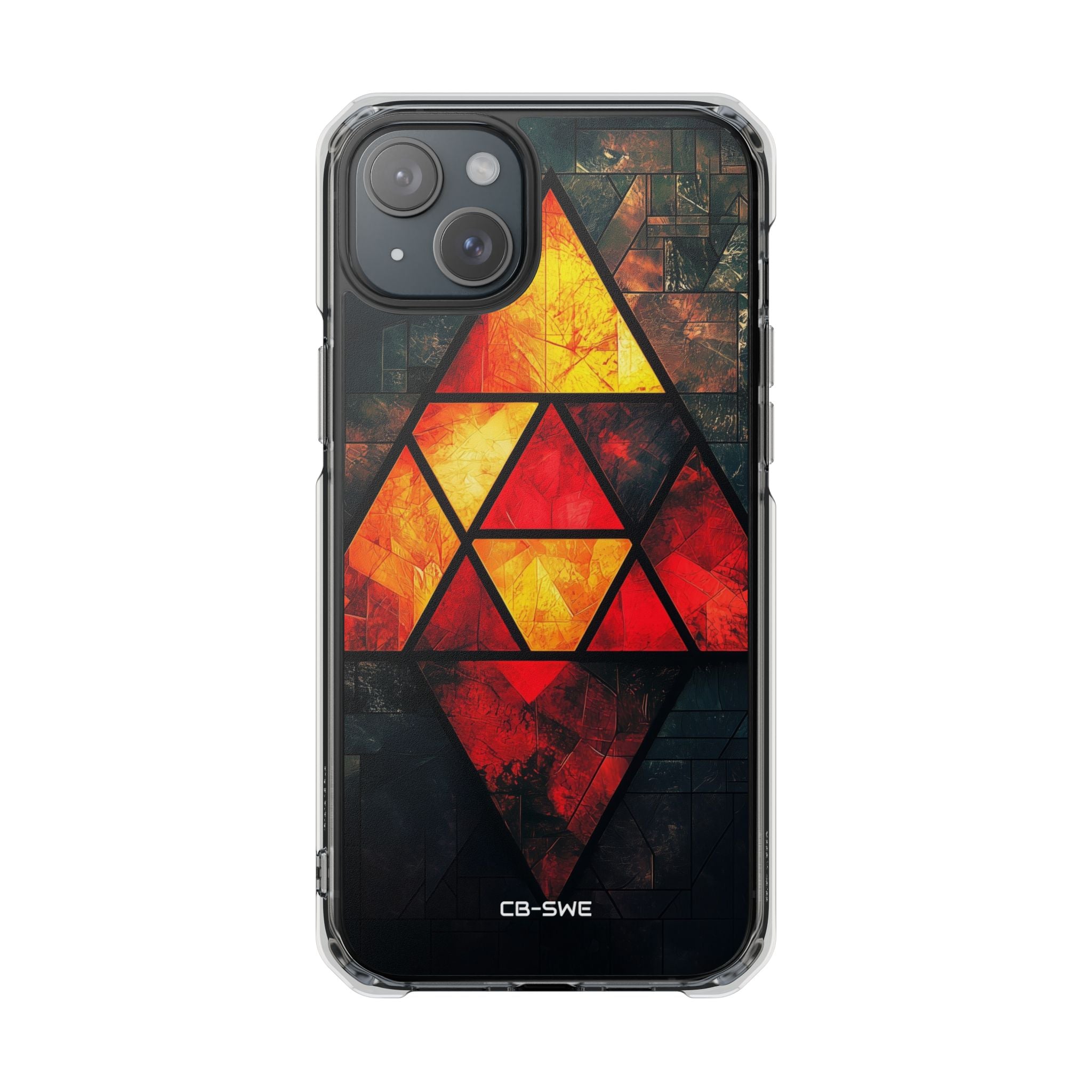 Triangles Illuminate Warmth iPhone Case - Impact