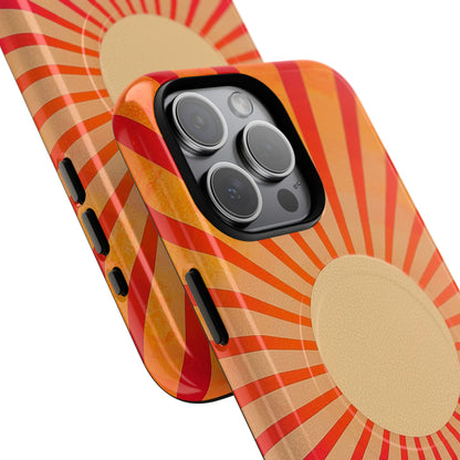 Sunburst Radiance iPhone 15 Pro Max Case - Tough+
