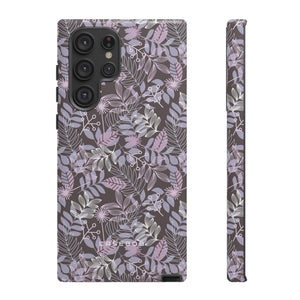 Dark Purple Leaf - Protective Phone Case