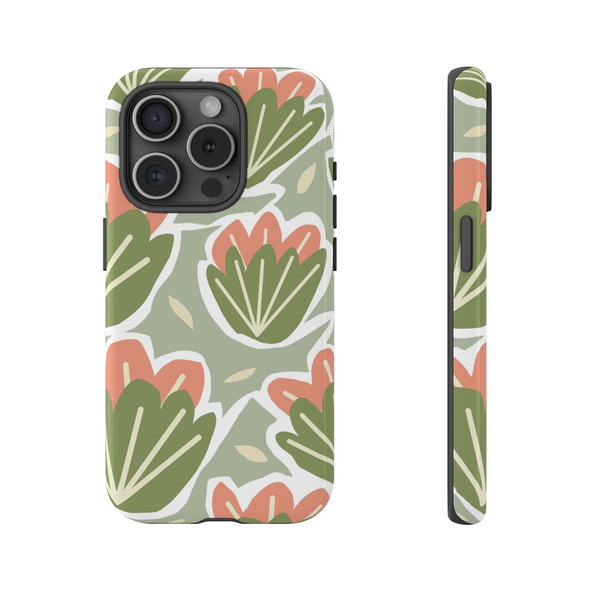 Earth Happy Flower - Protective Phone Case