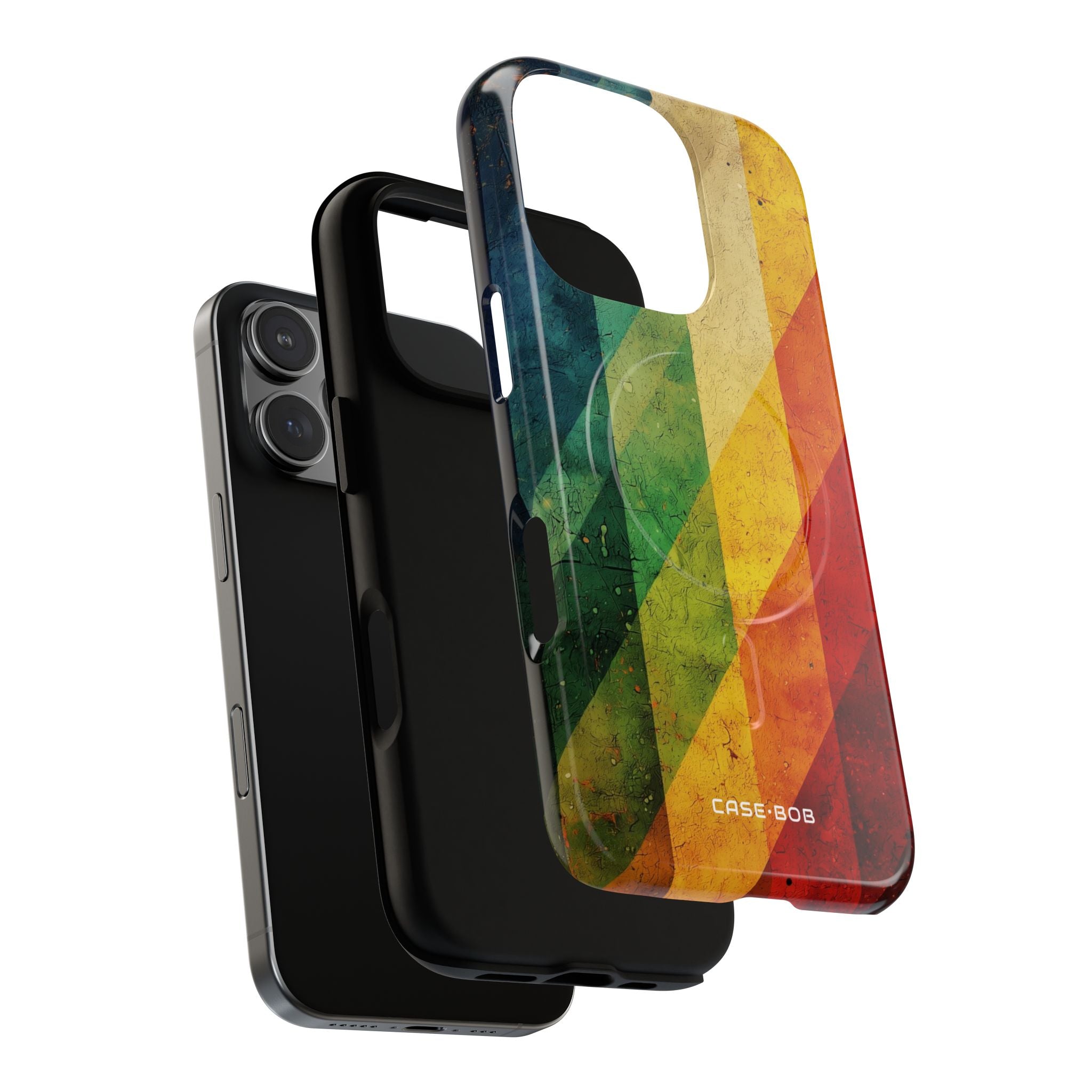 Diagonal Spectrum iPhone 16 Pro Case - Tough+