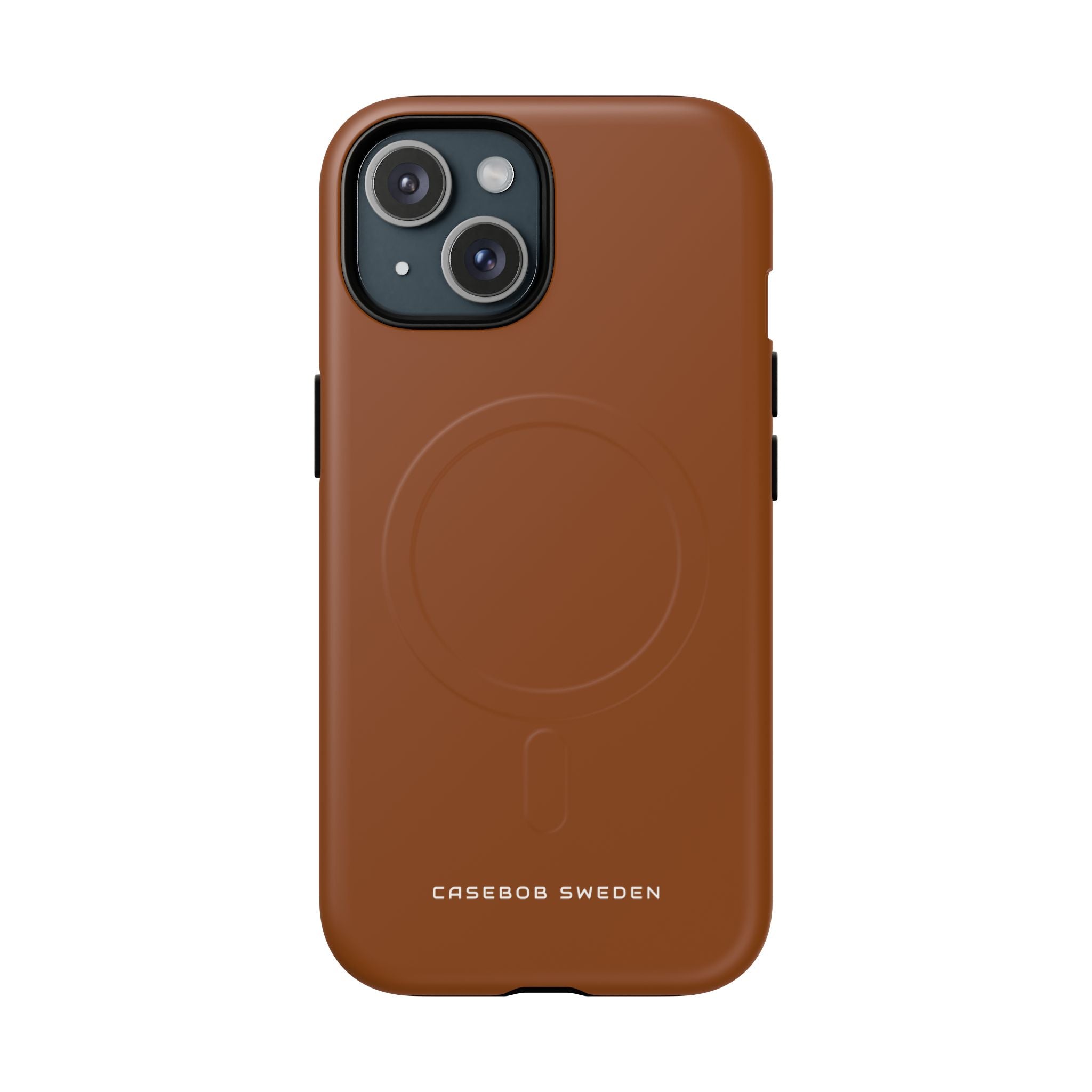 Saddle Brown iPhone 15 | Tough+ Phone Case