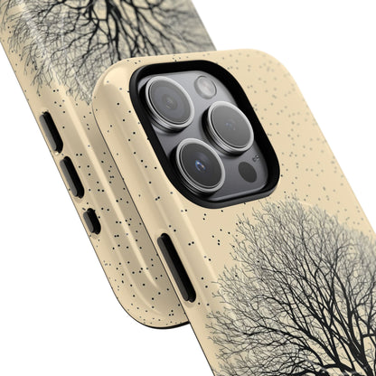 Silent Branches iPhone 15 Pro Case - Tough+