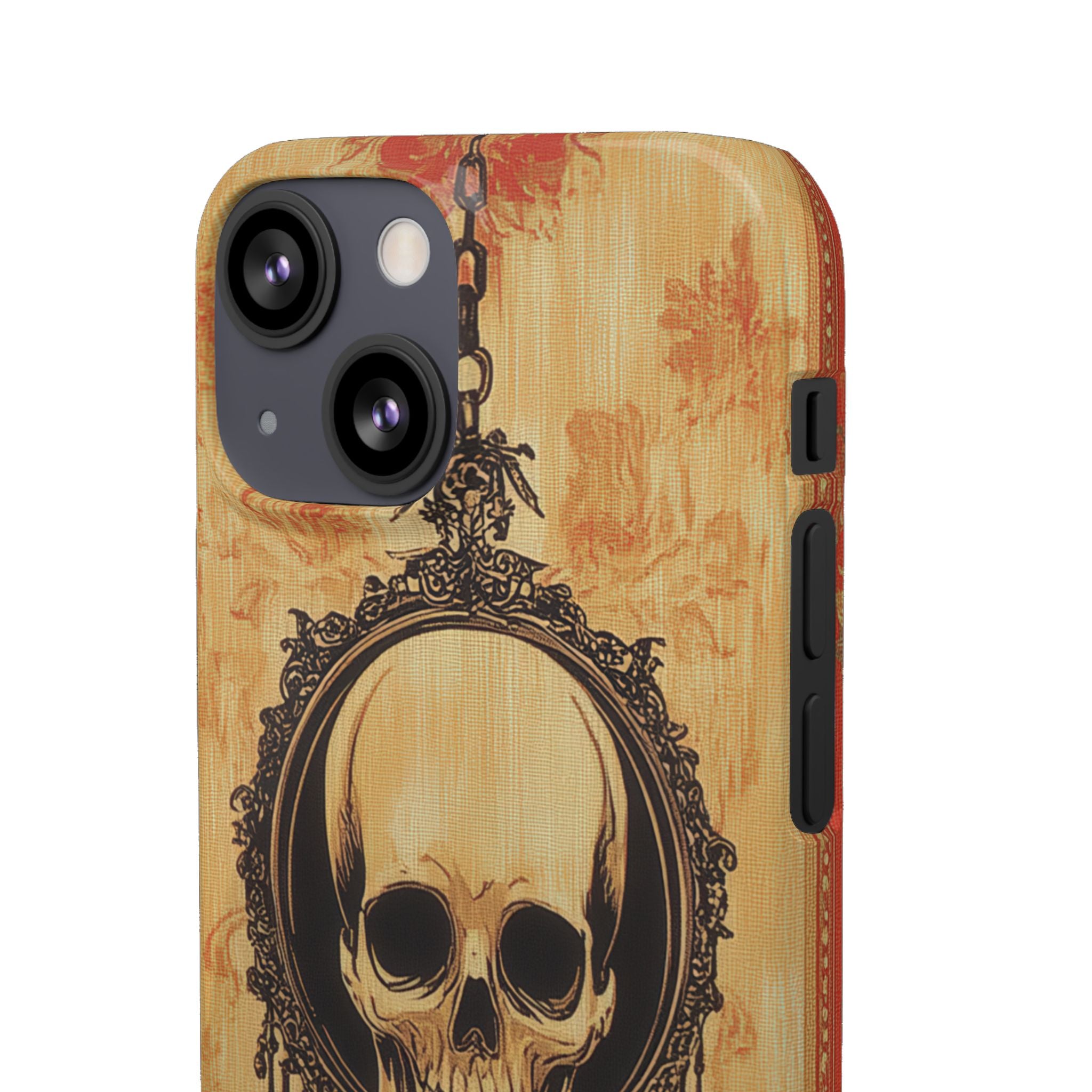 Gothic Skull Elegance iPhone 13 - Slim Phone Case