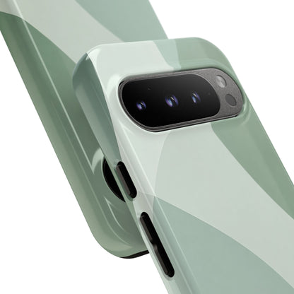 Flowing Green Harmony - Google Pixel Case
