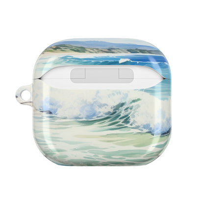 Foaming Blue Waves - AirPods Case