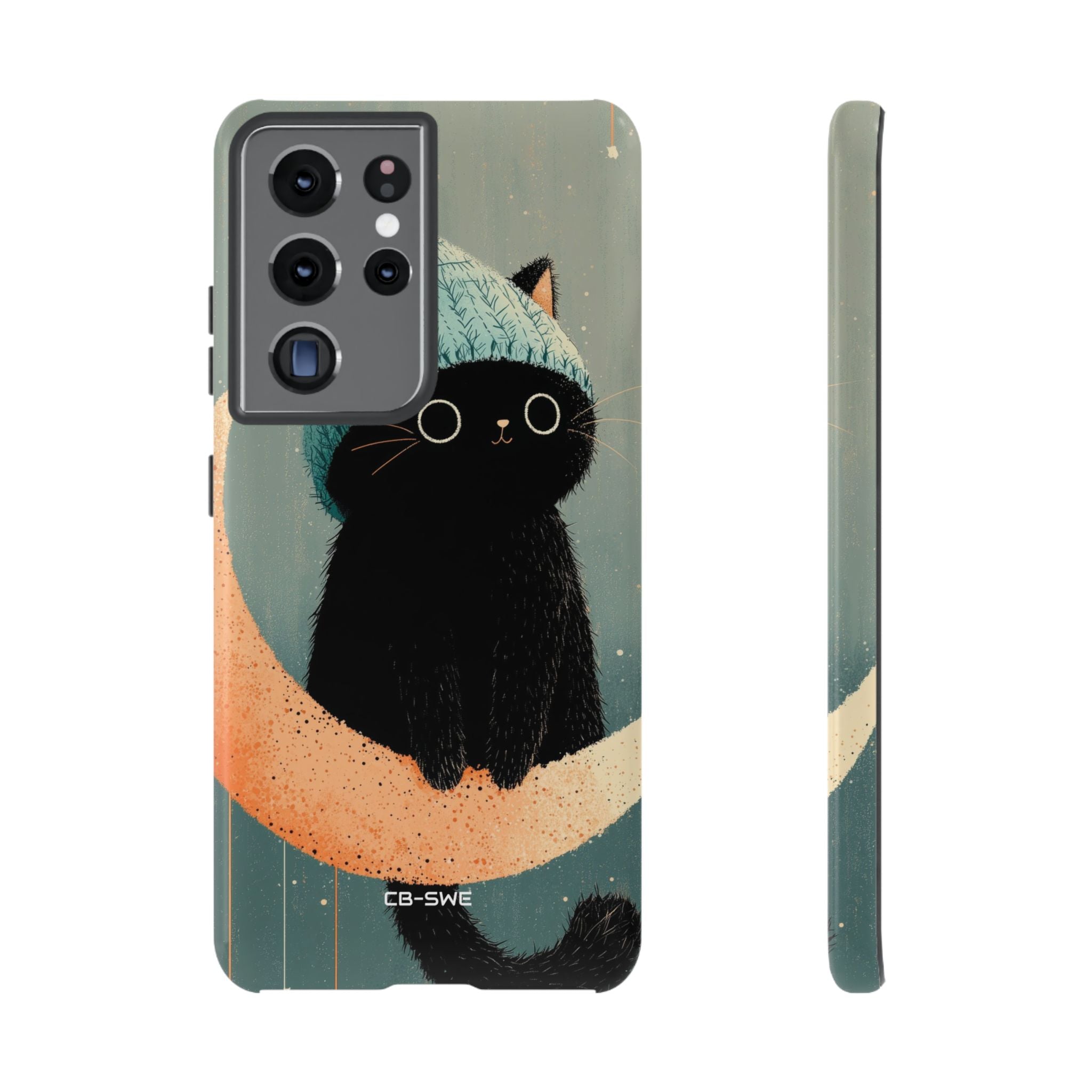 Cat Sits Dreaming - Samsung Case