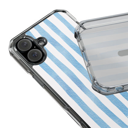 Soft Blue Watercolors iPhone Case - Impact
