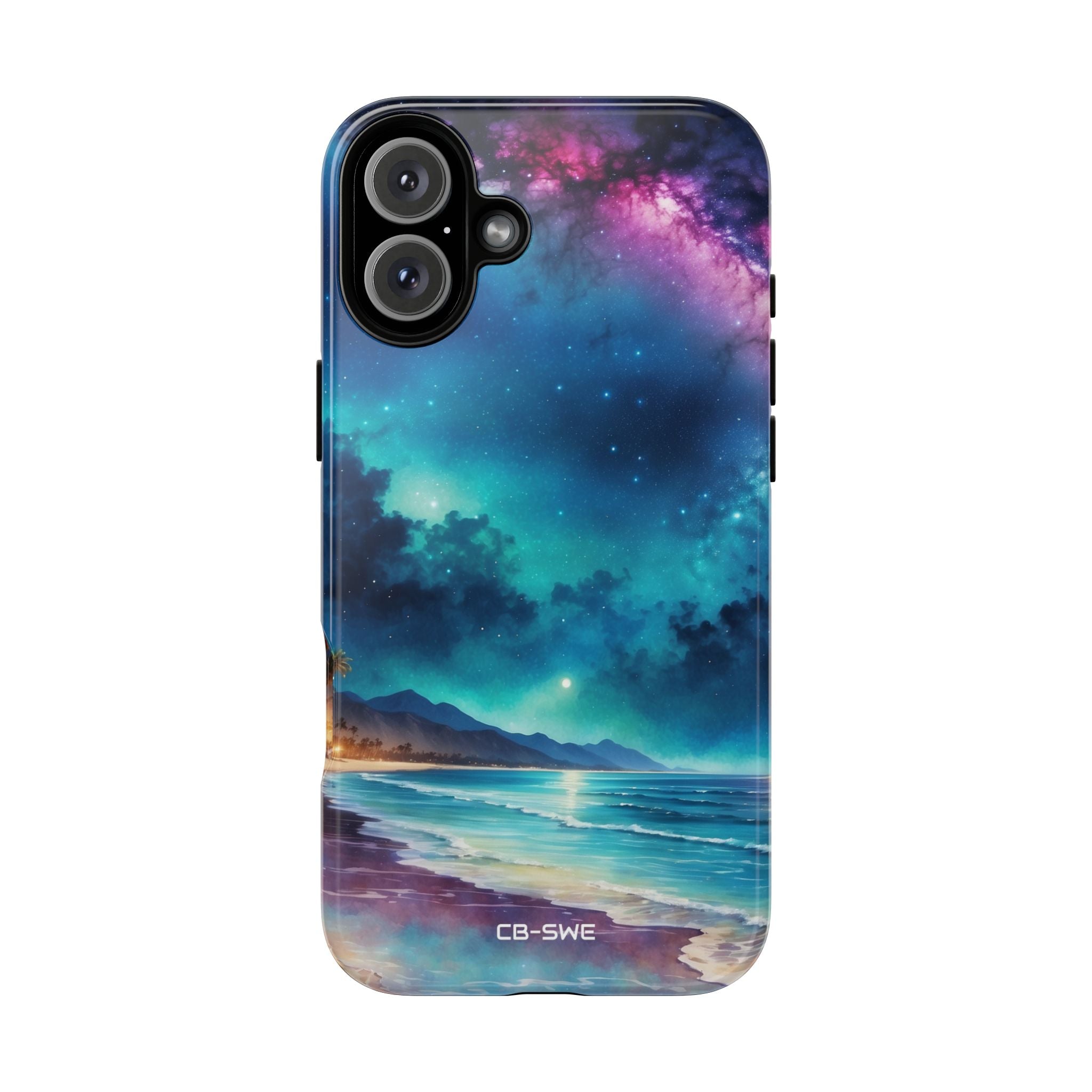Waves Embrace Stars - iPhone Case