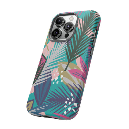 Tropical Leaf Loki - Protective Phone Case