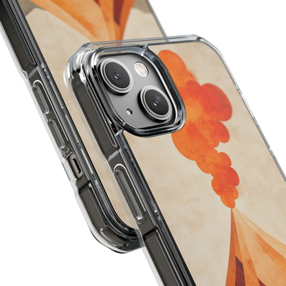 Erupting Heat Waves iPhone Case - Impact