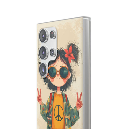 Peace Pigtails Samsung S23 Ultra Case - Soft