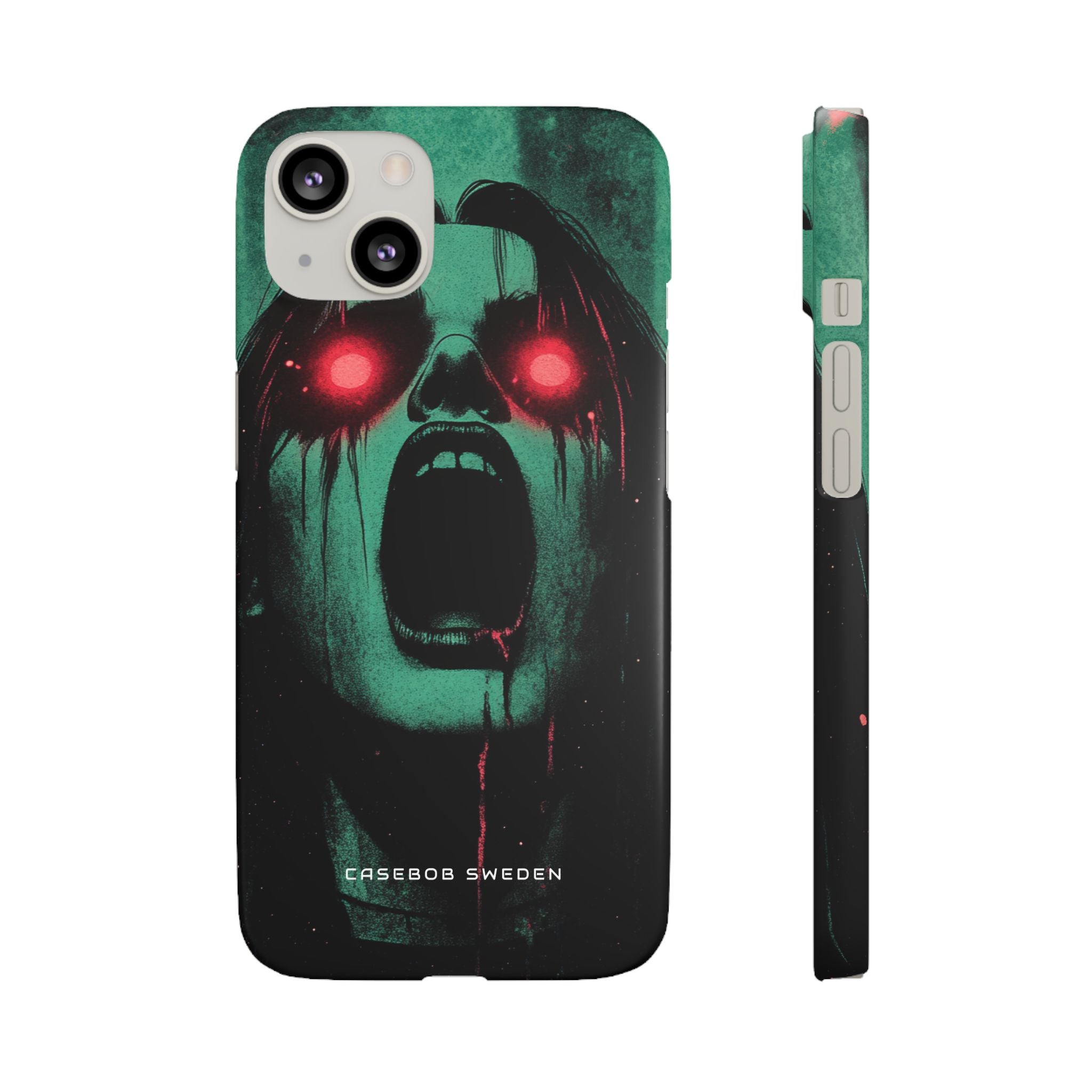 Haunting Glow of Gothic Eyes iPhone 13 - Slim Phone Case