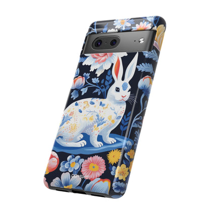 Floral Rabbit Dances - Google Pixel Case