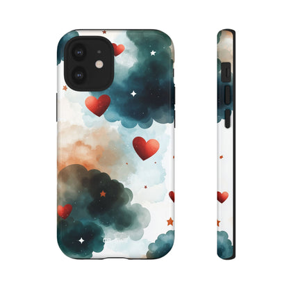 Floating Hearts Dance - iPhone Case