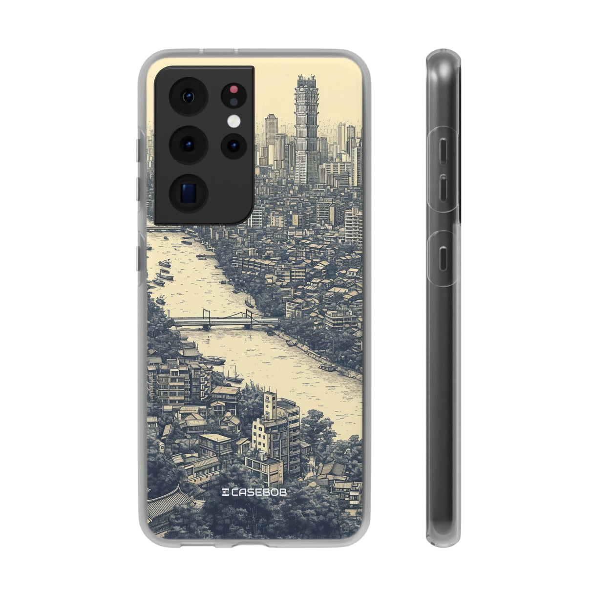 Nostalgic Metropolis | Flexible Phone Case for Samsung Galaxy