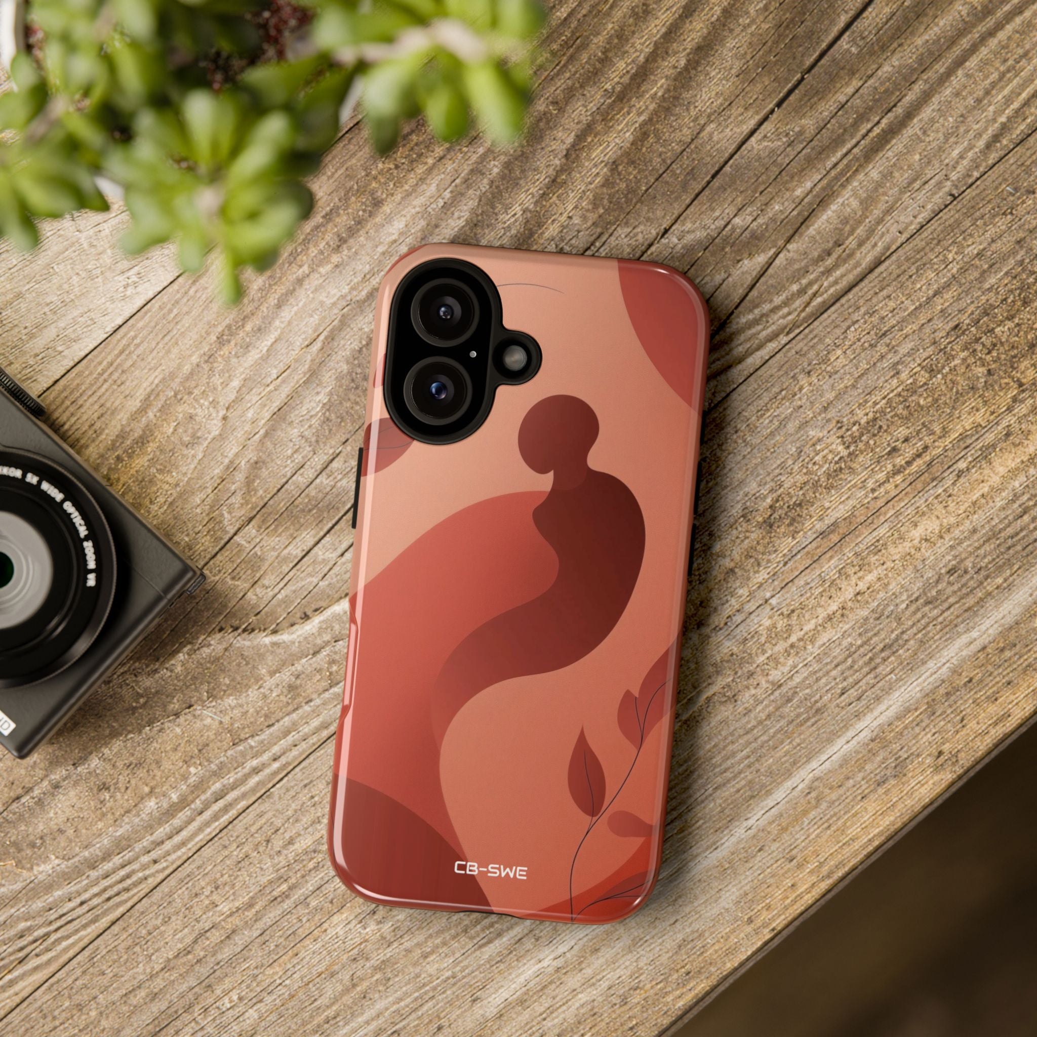 Gentle Leaves Flow - iPhone Case